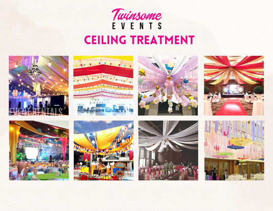 Event Styling Ceiling Treatment